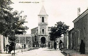 AIN EL HADJAR - L'EGLISE